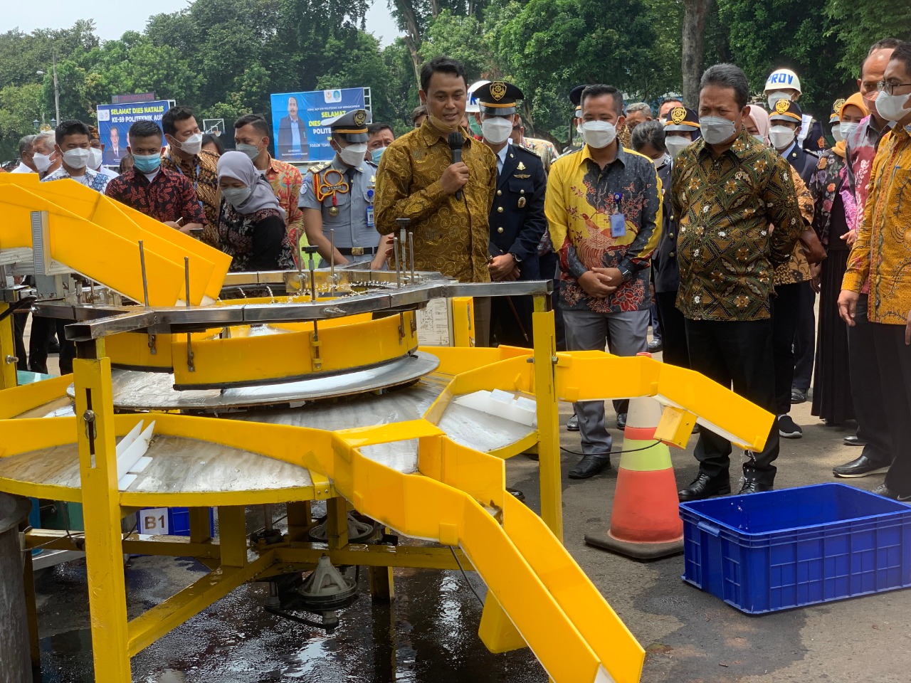 KEGIATAN GELAR INOVASI DIES NATALIS POLITEKNIK AUP TAHUN 2021